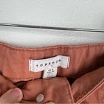 Topshop  Cargo‎ Style Terracotta Mini Skirt Sz 2 Photo 2