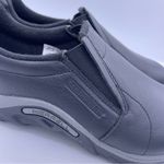 Merrell leather slip on comfy black shoes Photo 3