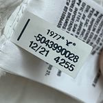 American Eagle White Crochet Peplum Crop Top M Coquette Cottagecore Lace preppy Photo 6