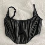 Urban Outfitters Faux Leather Corset Photo 0