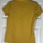 Aeropostale Women's Mustard Stretch Polo Size Large Photo 2