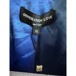 Generation Love Leighton Crepe Blazer in Cobalt Blue Size XS Photo 5