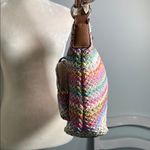 Colorful Vintage Minicci Patterned Shoulder Bag Pink Photo 4