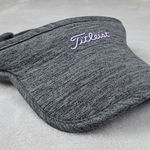 Titleist  Women's Visor Hat Golf Gray Adjustable Photo 0