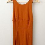 Nike YOGA | Dri-FIT Luxe Women's Jumpsuit "Dark Russet" Burnt Orange Romper | XL Photo 2