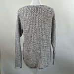 Denim & Co Womens Naturals Boatneck Sweater Top Multi Color Size XS Coastal Blue Photo 3