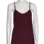 Torn By Ronny Kobo Ronny Kobo Burgundy Tank Top Photo 0