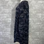 Athleta  Balance Printed Sweatshirt Dress Black Camo Photo 2