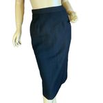 VINTAGE 1980'S DAVID BENJAMIN YELLOW & BLACK SKIRT SUIT (7/S) Photo 6