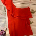 Listicle Red Romper  Photo 1
