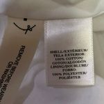 Ann Taylor White Eyelet Knee Length Zipper Slit Straight Pencil Skirt Size 12 Photo 5