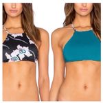 Tavik🦎 Ryan Reversible Bikini Swim Top Blossom🌵 White Size M Photo 1