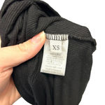 Michael Lauren One Shoulder Black Ribbed Long Sleeve Top Size XS Photo 6