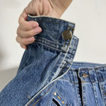 Vtg 80s 90s Women's Beaded Stunning Blue Denim Jacket Sz S Fit M Made In USA Photo 8