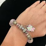Hello Kitty  FAIRY GLASS BEAD AND CHARM BRACELET Photo 11