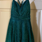 Crystal Doll Green  Dress Homecoming Photo 0