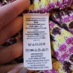 Free People Purple and Yellow Short Sleeve Sweater Dress Photo 10