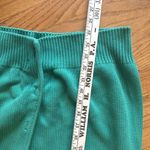 Gap Vintage  Green Cardigan L Button Up Thick Chunky Preppy Yacht Yuppie knit Photo 4