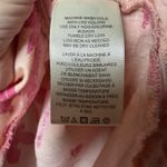 Free People We The Free Moon City Floral Linen Top Peach Pink Ruffle Hem Boho S Oversized Photo 9