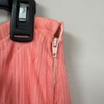 Rampage Vintage Y2K  Tiered Full Midi Skirt Size 9 Coral Sheer Ruffle Lined Retro Photo 7