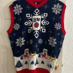 Miller Lite Ugly Christmas Vest Size L Photo 0