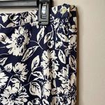 Ralph Lauren Vintage Lauren Women's Sz 12 Floral Casual Stretch Capri Pants Navy Photo 13