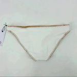 Ellejay  x Revolve Women's Daniela Blanket Stitch Swim Bottom Size M NEW Photo 5