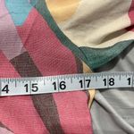 Boamar Zain Collage Leaves Cover Up Dress Size Medium Pink Photo 13