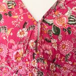 MISA Los Angeles Johanna Pink Floral Midi Dress Photo 7