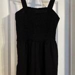 Casual Sleeveless Short Romper in Black Size M Photo 0