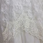 VINTAGE Lace Wedding Dress White Size undefined Photo 8
