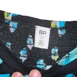 Nordstrom BP. Ruched Crop Cami Womens Sz 2X Black Textile Floral Spaghetti Strap Photo 2