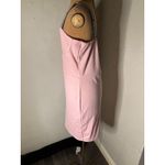 Pretty Little Thing  Pink Strap Logo Detail Bodycon Sheath Dress 14 Casual Barbie Photo 3