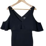 Greylin  Cold Shoulder Black Dress Photo 1