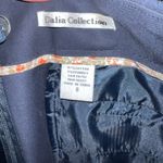 Dalia Collection  Navy Blue Straight Knee Length Skirt Women’s Size 8 Photo 3