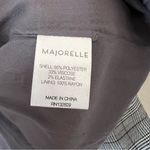 Majorelle  Rhea Grey Plaid Blazer Size Small Photo 11