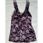 Vanity Y2K Babydoll Tank Top Women Beaded Sequins Fairy Purple Size Small Summer Photo 5