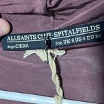 ALLSAINTS , womes’s 4, long sleeve, plunging, neckline, lightweight dress‎ Photo 3