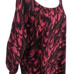 EXPRESS  Hot Pink and Black Mini Dress NWT Size Small Wedding Guest Dress Photo 2