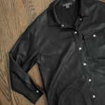 Primark pleather faux leather oversized jacket shacket shirt Size Small Photo 4