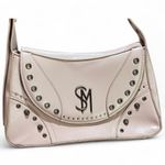 Steve Madden  Shoulder Bag Y2K Light Pink Studded Top Handle Handbag Purse Photo 2