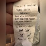 Black Pink Floral Print Lounge Pants Size XL Photo 3