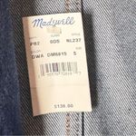 Madewell  Double Breasted Denim Blazer Jacket Blue Wash Sz S NWT Photo 5
