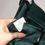 Alfred Sung NWT Hunter Green Strapless Notch Neck Satin Gown Size 0 Photo 9