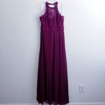 Lulu's Dance All Evening Lace Maxi Dress Red Size L Photo 1