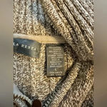 Oscar de la Renta  quarter zip brown sweater size L Photo 3