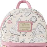 Lounge Fly  x Disney Beauty and the Beast Belle All Over Print Mini Backpack Photo 3