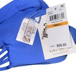 Becca NWT! Modern Edge Halter Swimsuit Top in Cornflower - Size Small Photo 7