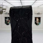 Danity Women’s Black Sequin Embellished Mini Dress Size L Photo 4