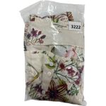 Christian Siriano Top Womens Large Floral Linen Blend Peasant Boho Festival Photo 11